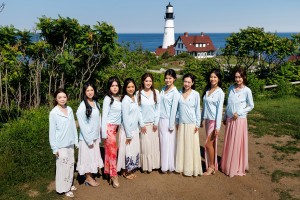 23rd Miss Chinese Beauty Pageant Finalists' Official Maine Location Shoot